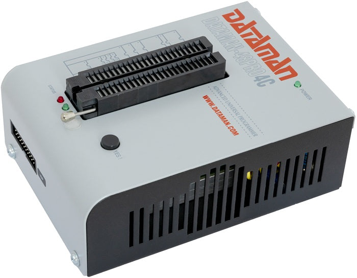 Dataman 48Pro4C. Universal 48-pin programmer with ISP capabilities and USB connectivity.