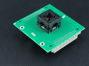 AP1 QFP48-1.02 ZIF R5F-13 (LD) (71-7386LD). Specialised programming module with open ZIF socket.