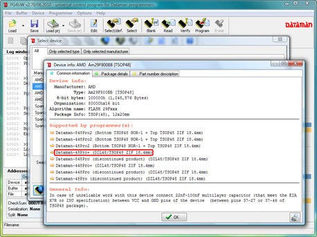 Dataman Software Configuration Dataman Adapter Selection Guide – Dataman Programmers