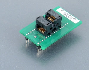 DIL32/SSOP24-155 ZIF HT32-1 (70-7401). Specialised programming adapter with open ZIF socket.