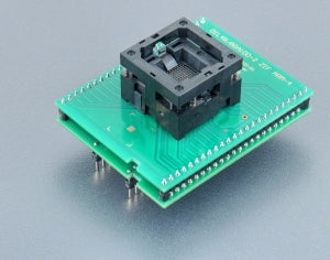 DIL48/BGA100-2 ZIF ARM-4 (70-7382). Specialised programming adapter with open ZIF socket.