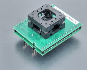 DIL48/QFN56-1.02 ZIF MP-21 (70-7234). Specialised programming adapter with open ZIF socket.