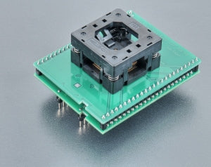 DIL48/QFN64-1.02 ZIF R5F-2 (70-7364). Specialised programming adapter with open ZIF socket.