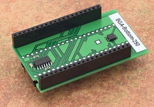 BGA-Bottom-250 - Bottom board of BGA adapter for STM8L151xx devices ...