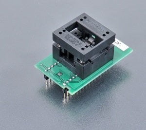 DIL8/QFN8-4 ZIF TP-1 - Device specific adapter for STM8T141 in UFDFPN8 ...